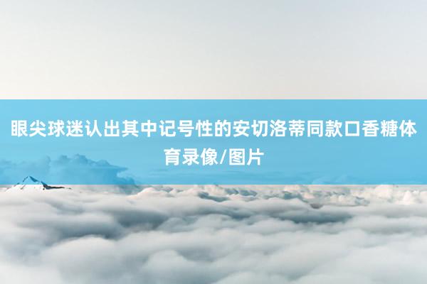 眼尖球迷认出其中记号性的安切洛蒂同款口香糖体育录像/图片