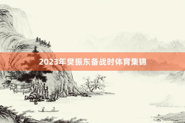 2023年樊振东备战时体育集锦