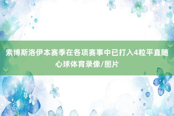 索博斯洛伊本赛季在各项赛事中已打入4粒平直随心球体育录像/图片