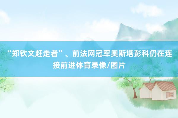 “郑钦文赶走者”、前法网冠军奥斯塔彭科仍在连接前进体育录像/图片